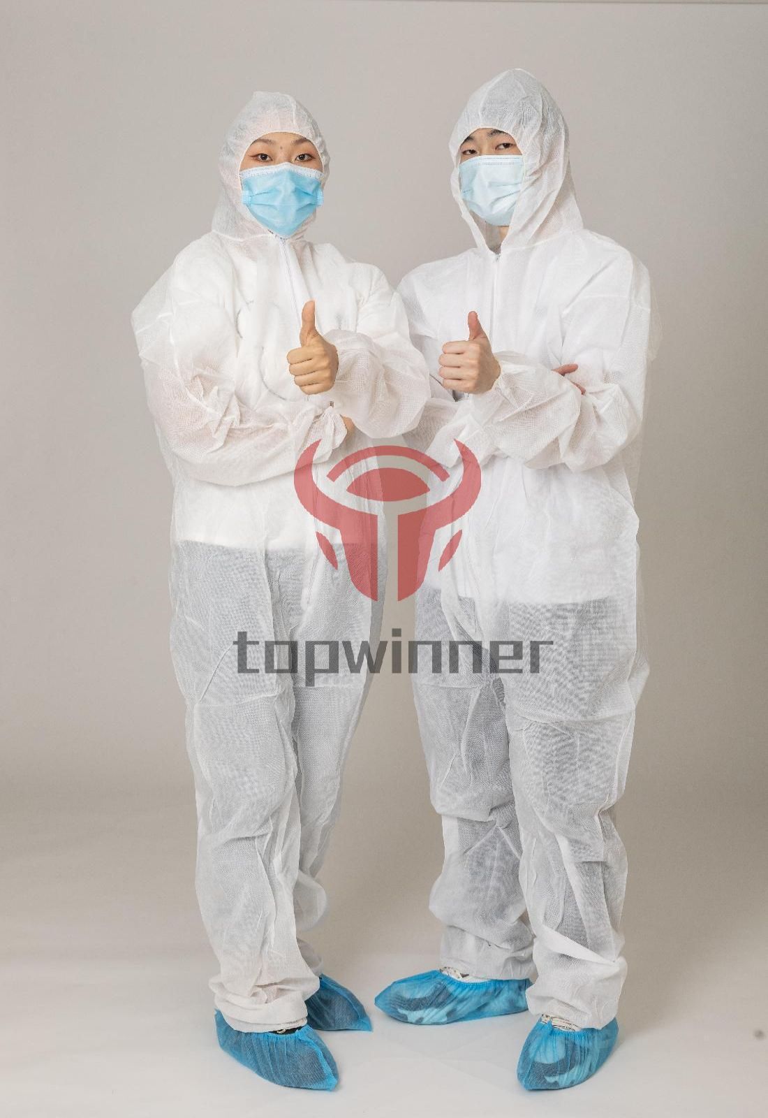 PP白色不带脚防护服