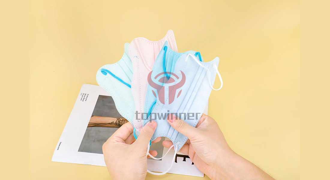 Disposable butterfly mask